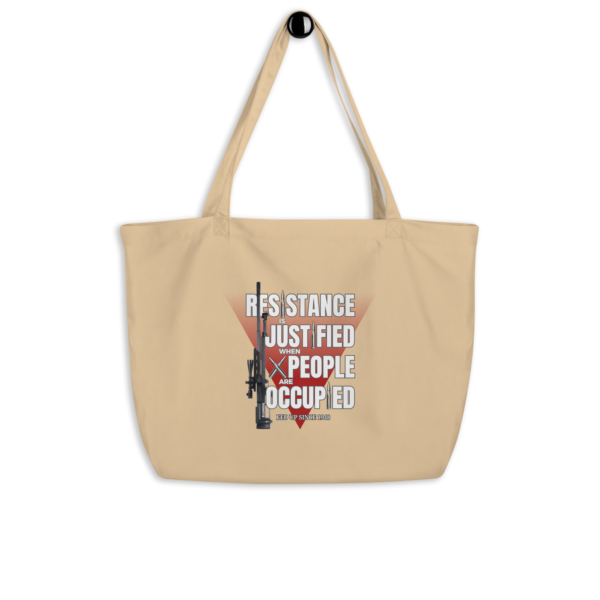 Resistance is Justified Tote Bag