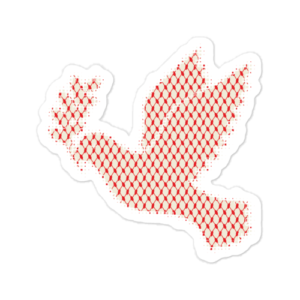 Gaza - Kuffiya Diamond Red - Back