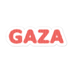 Gaza – Kuffiya Wave Red – Front