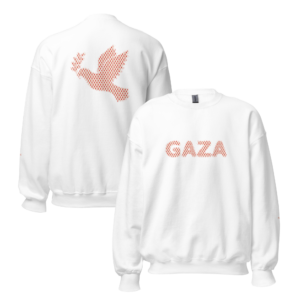 Gaza - Kuffiya Diamond Red - Crewnecks